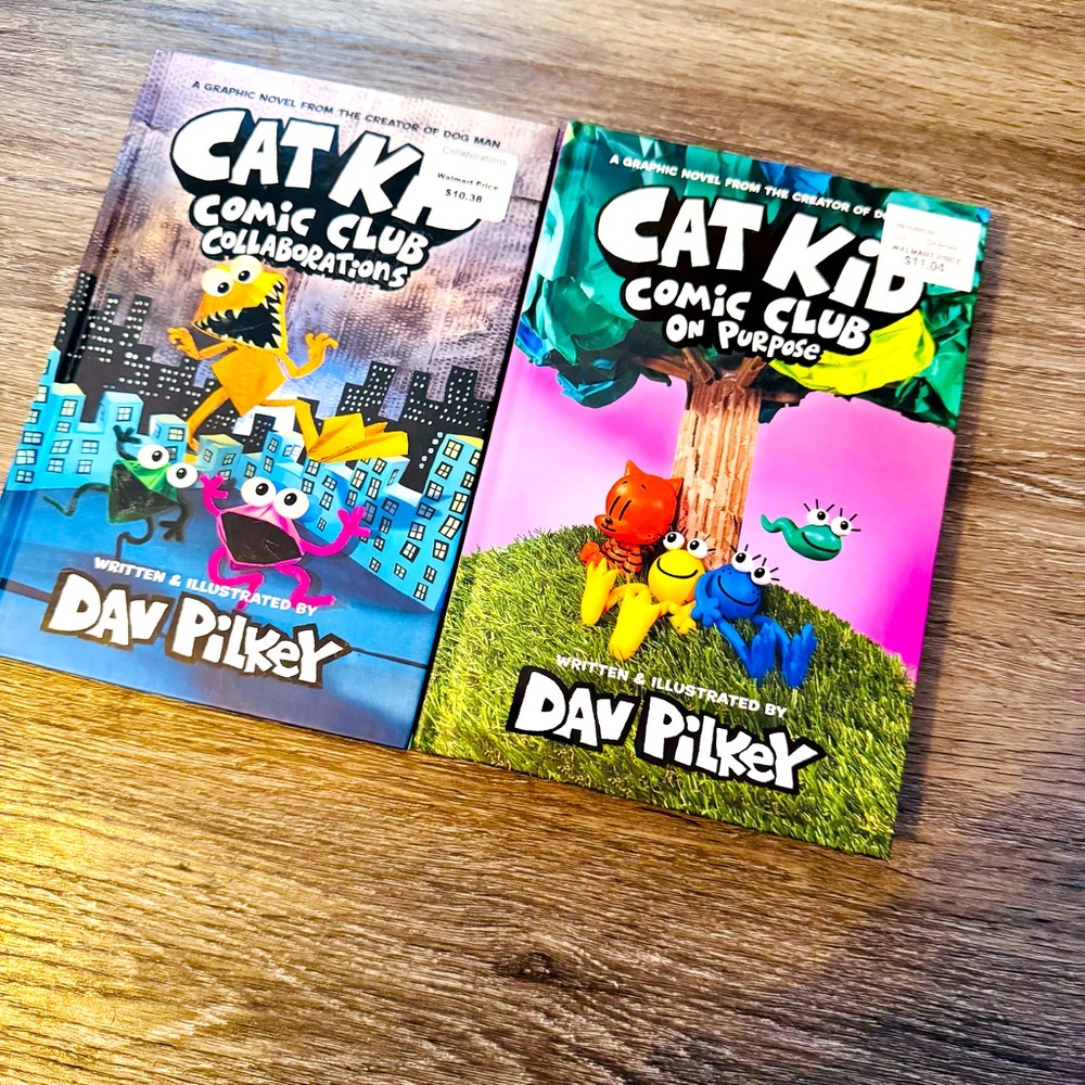 2 NEW Cat Kid Comic Books
